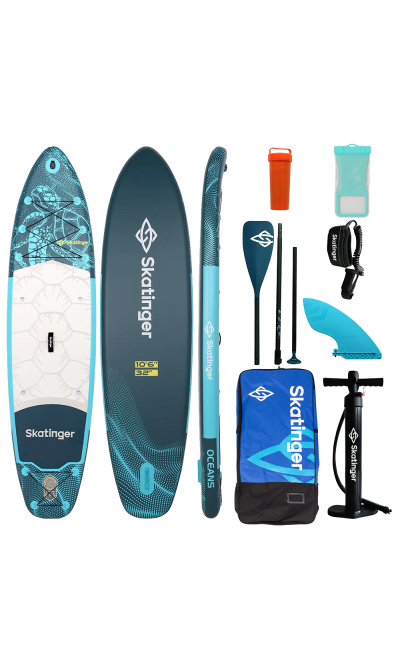 Skatinger Turtle Allround Paddle SUP Board – Durability, Comfort & Unique