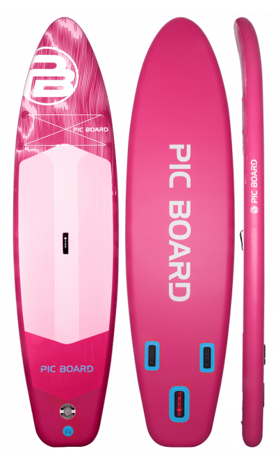 Skatinger Aurora Pink Allround Paddle SUP Board – Spacious, Playful & Empowering