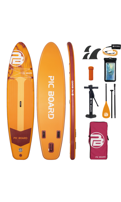 Skatinger Aurora Yellow Allround Paddle SUP Board – Spacious, Stable & Family-Ready