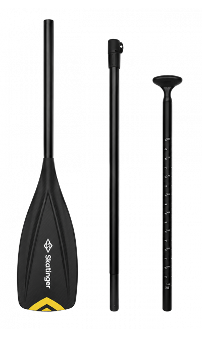 Skatinger Screen-Printed Fiberglass SUP Paddle