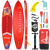 Skatinger Interstellar Red Touring Paddle SUP Board – Energy, Style & Performance