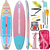 Skatinger White Night Glow Paddle SUP Board – Stability, Comfort & Relaxation