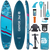 Skatinger Camouflage Blue Allround Paddle SUP Board – Bold, Steady & Ocean-Ready