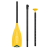 Skatinger Screen-Printed Fiberglass SUP Paddle