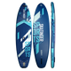 Skatinger Blue Sports Yoga Paddle SUP Board – Fitness, Versatility & Stability