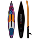Skatinger CMYK Orange Racing SUP Board – Sharp, Bold & Unstoppable