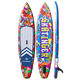 Skatinger Graffiti Red Touring Paddle SUP Board – Urban, Color & Performance