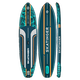 SkatingerLeafy Expedition Green Allround Paddle SUP Board – Stability, Endurance & Control