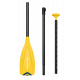 Skatinger Screen-Printed Fiberglass SUP Paddle